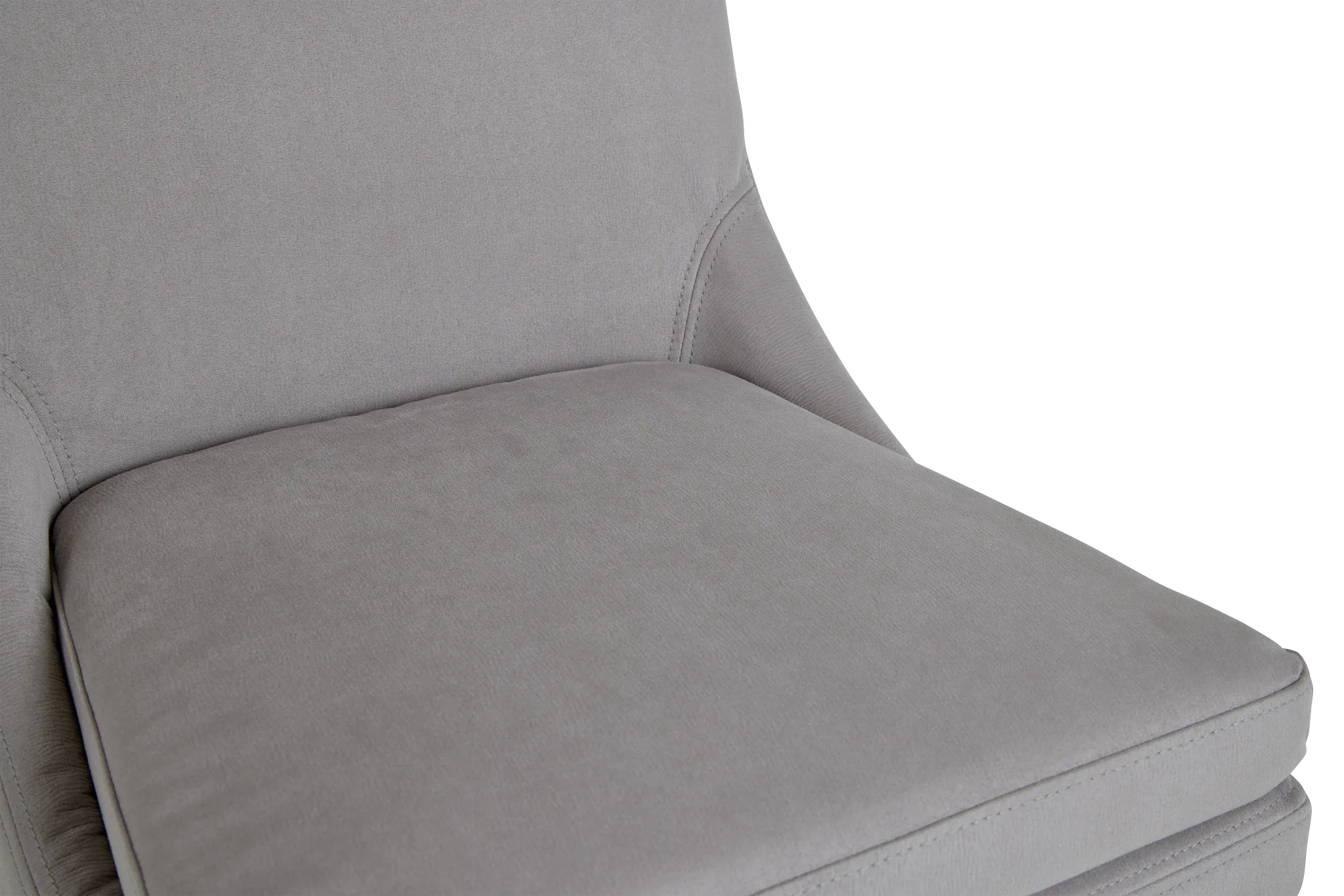 Tito Light Gray Upholstered Side Chair