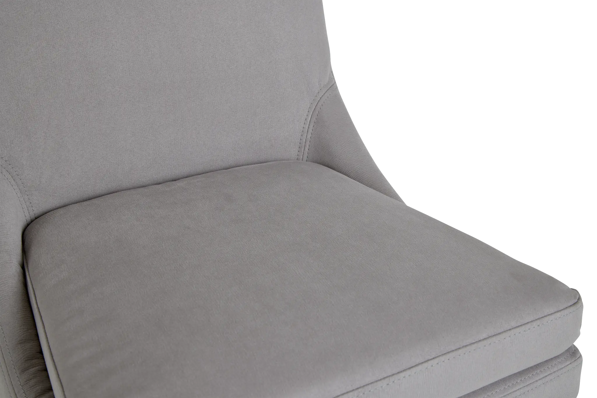 Tito Light Gray Upholstered Side Chair Tito Light Gray Upholstered Side Chair