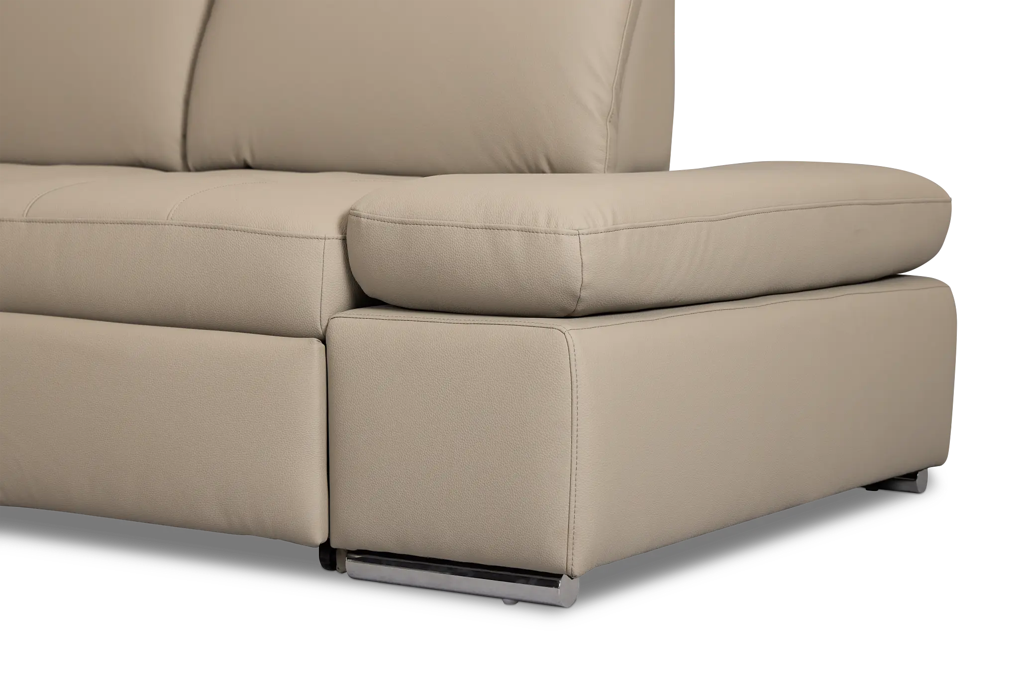 Eden Gray Micro Left Chaise Sleeper Sectional Eden Gray Micro Left Chaise Sleeper Sectional
