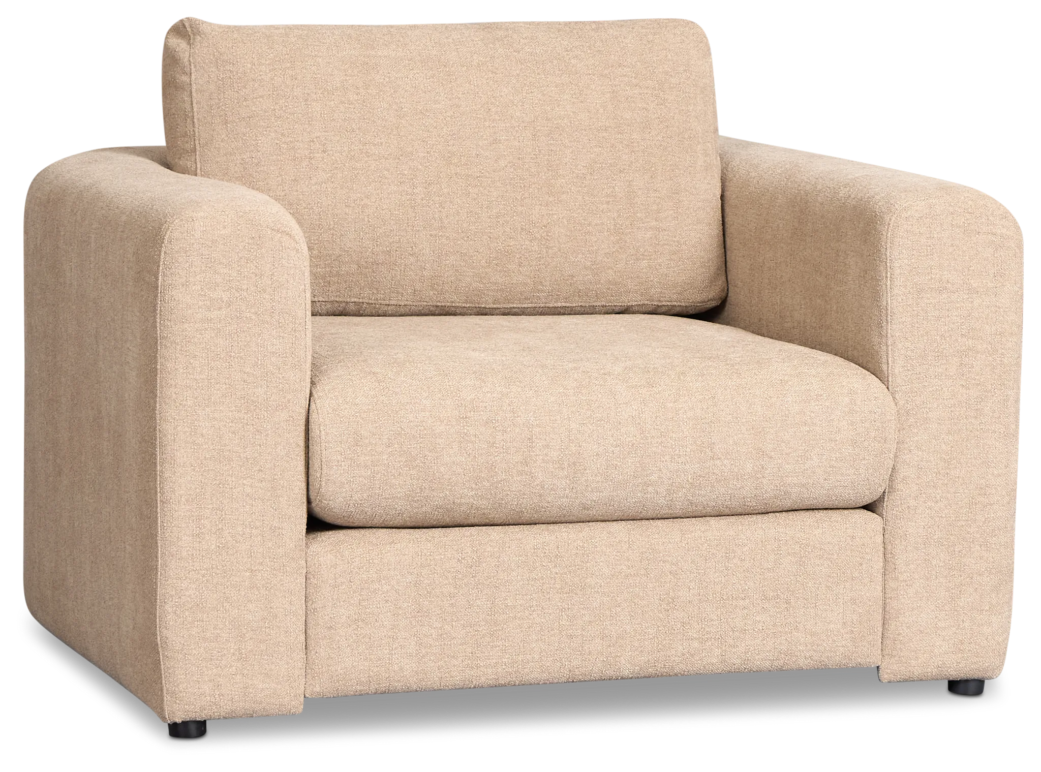 Alma Taupe Fabric Chair