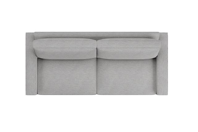 Edgewater Maguire Gray 96" Sofa W/ 2 Cushions