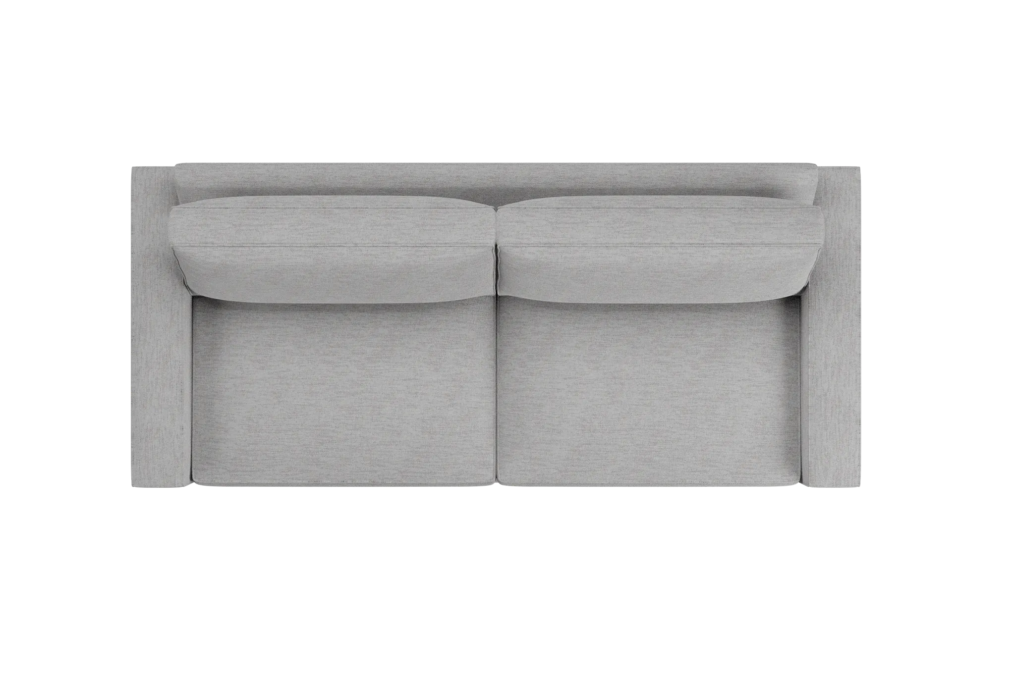 Edgewater Maguire Gray 96" Sofa W/ 2 Cushions
