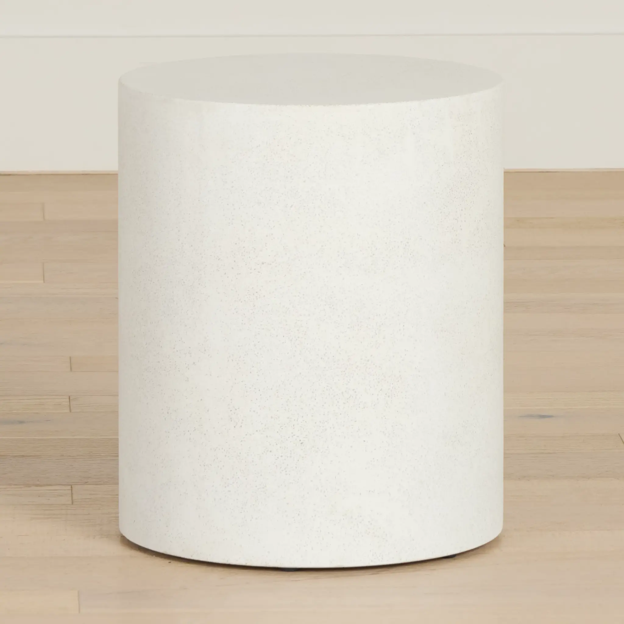 Jensen Beige Round End Table Jensen Beige Round End Table