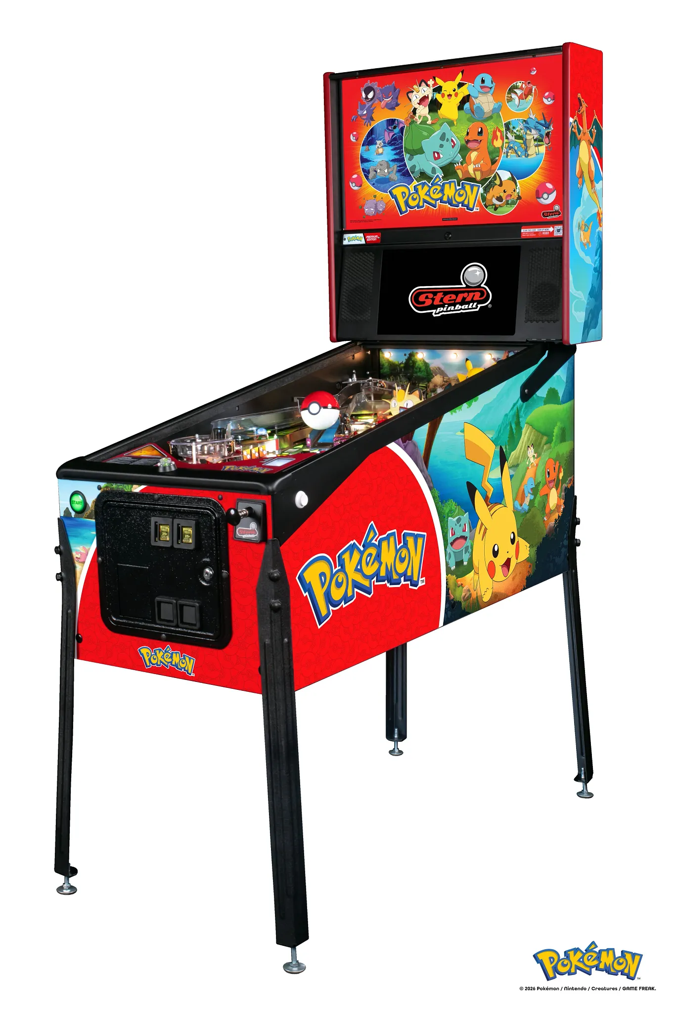 Pokemon Premium Pinball Machine