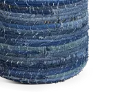 Ira Dark Blue Set Of 3 Basket