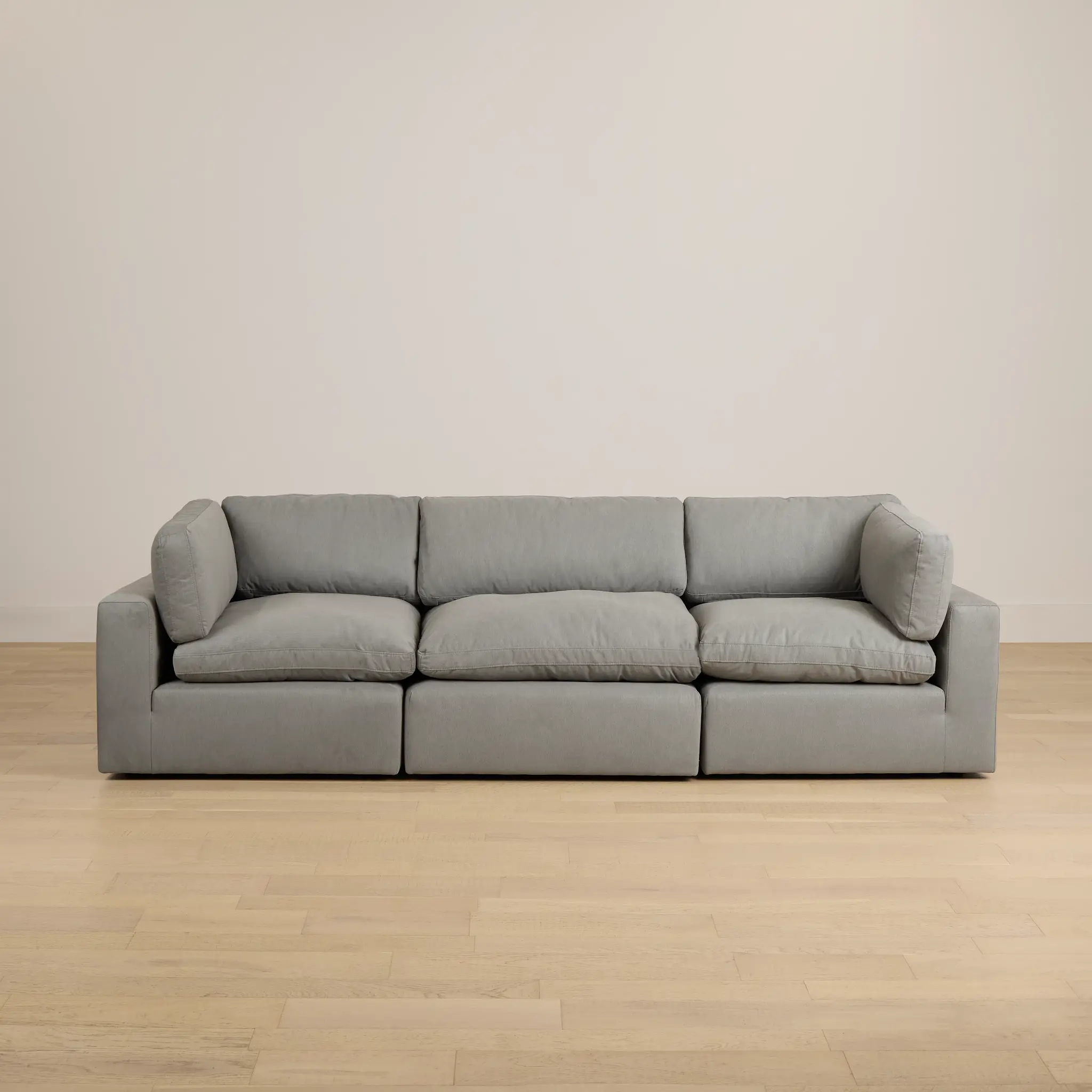 Grant Light Gray Fabric 3-piece Modular Sofa Grant Light Gray Fabric 3-piece Modular Sofa