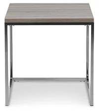 Elliot Gray Tall End Table