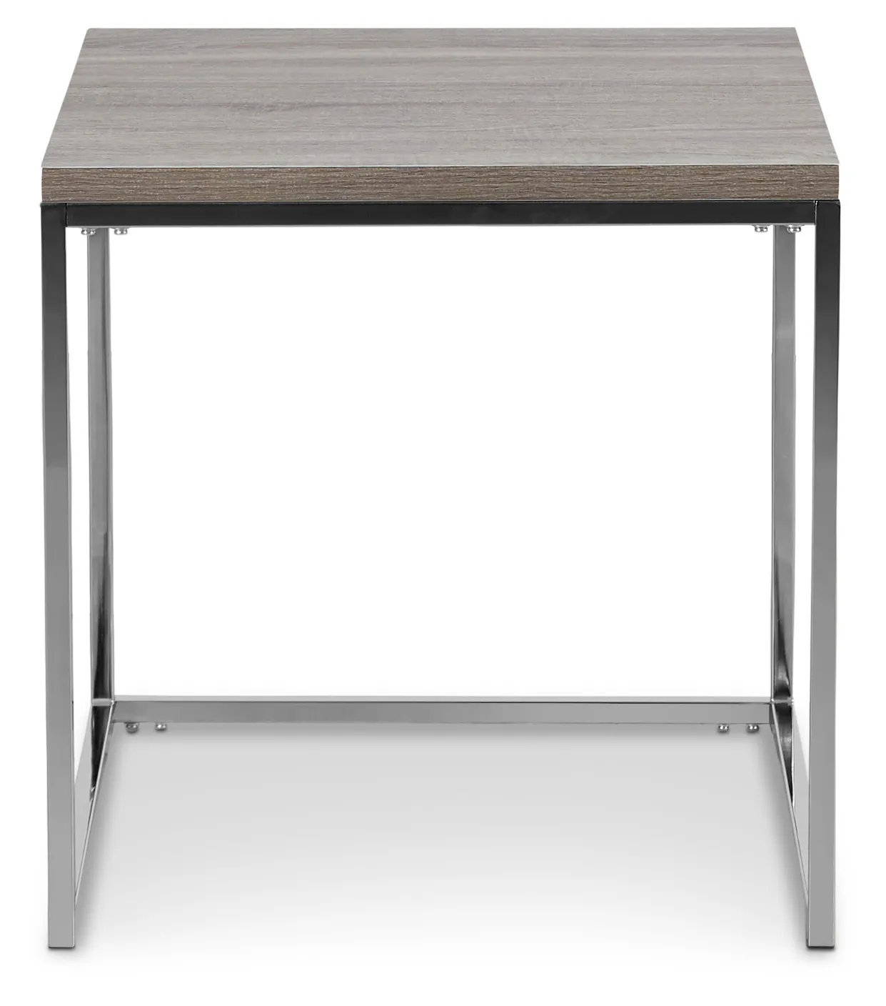 Elliot Gray Tall End Table