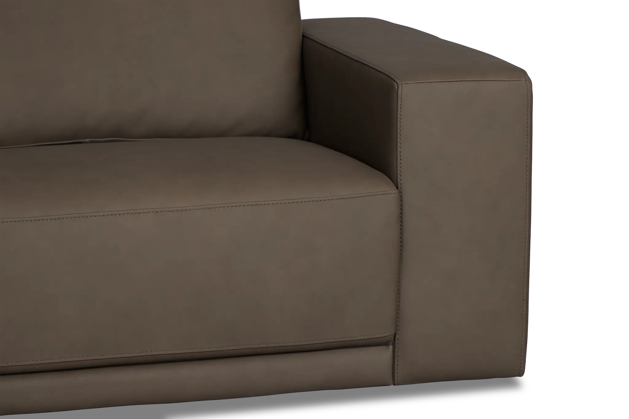 Kellan Dark Gray Leather Small Left Chaise Sectional Kellan Dark Gray Leather Small Left Chaise Sectional