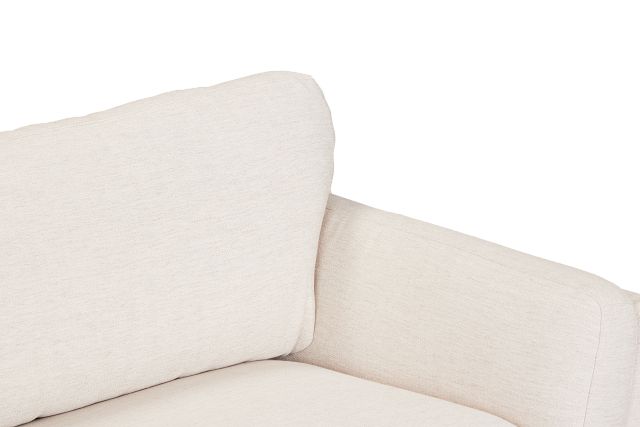 Wesley Light Beige Fabric Sofa