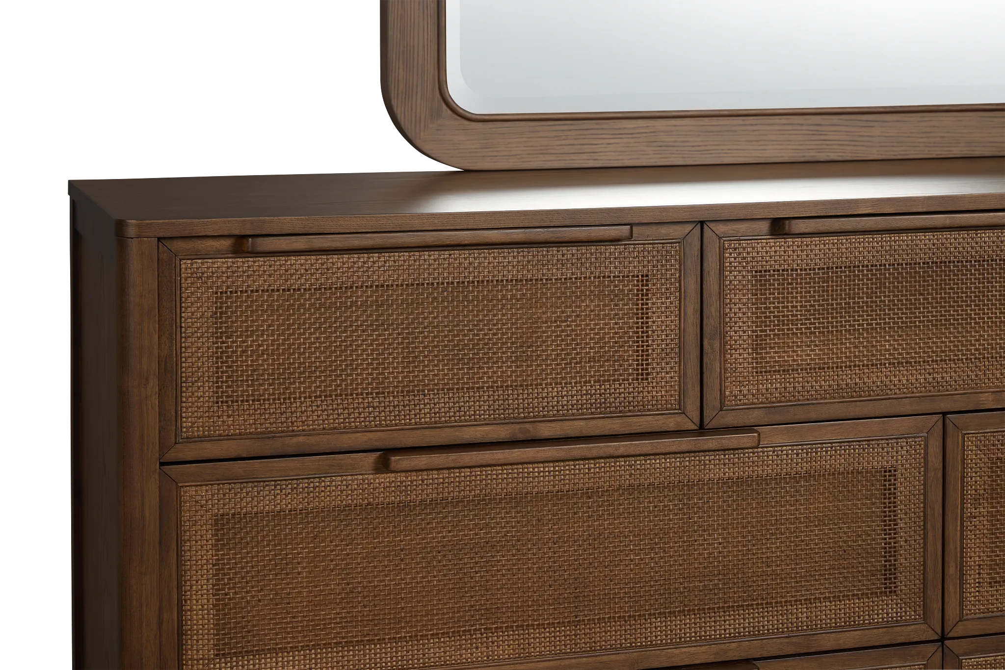 Pacific Mid Tone 7-drawer Dresser & Mirror