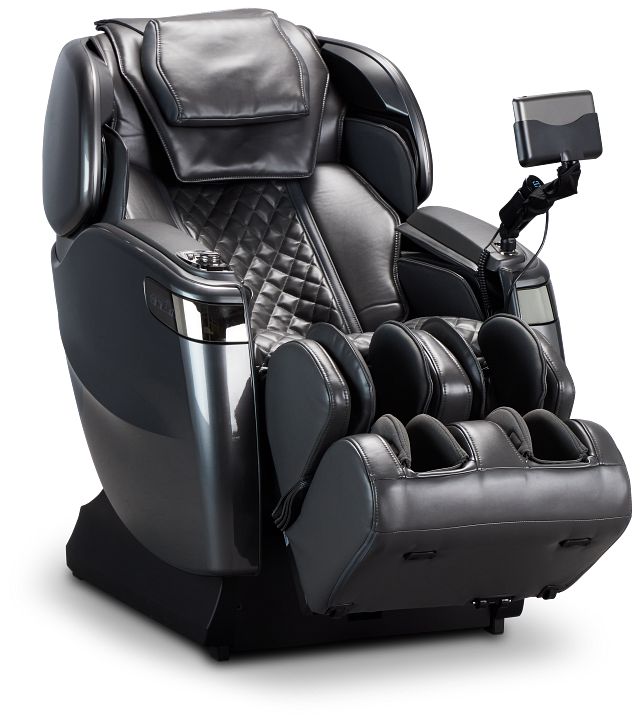 Qi Xe Dark Gray Micro Massage Chair