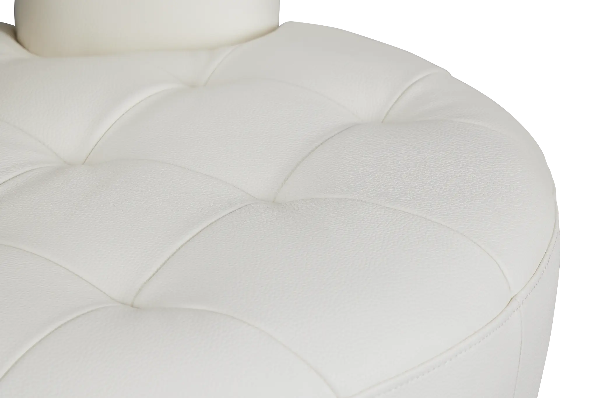 Zion White Micro Swivel Accent Chair Zion White Micro Swivel Accent Chair