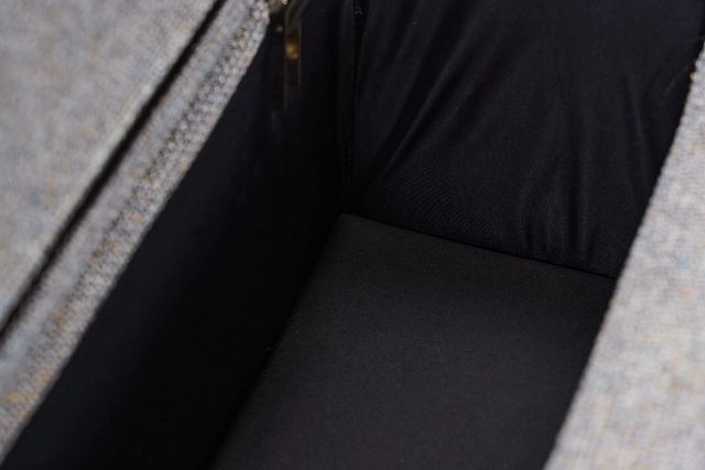 Alina Dark Gray Fabric Medium Left Chaise Sectional