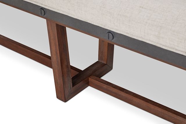 Forge Dark Tone Dining Bench