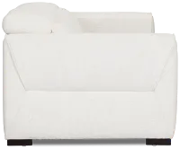 Ellis Light Beige Fabric Power Reclining Sofa