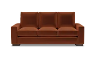 Edgewater Joya Orange 84" Sofa W/ 3 Cushions