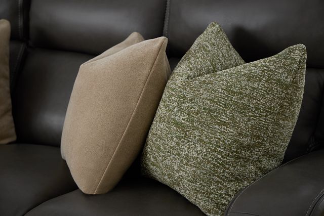 Baxter Green 24" Accent Pillow