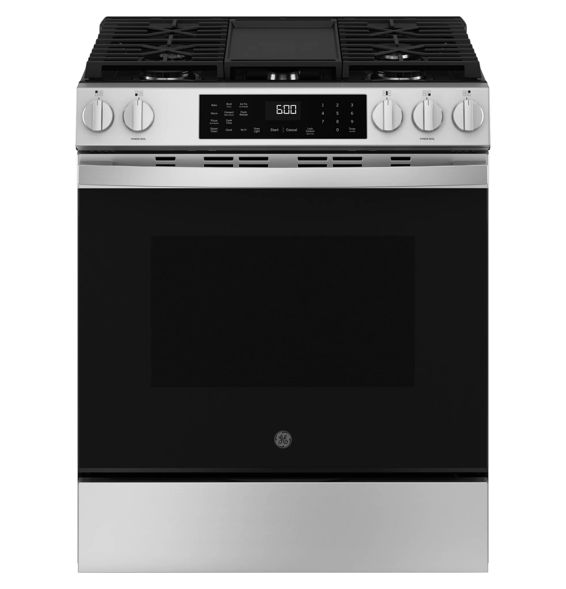 Ge 600 Series Stainless Steel 30" Gas Range