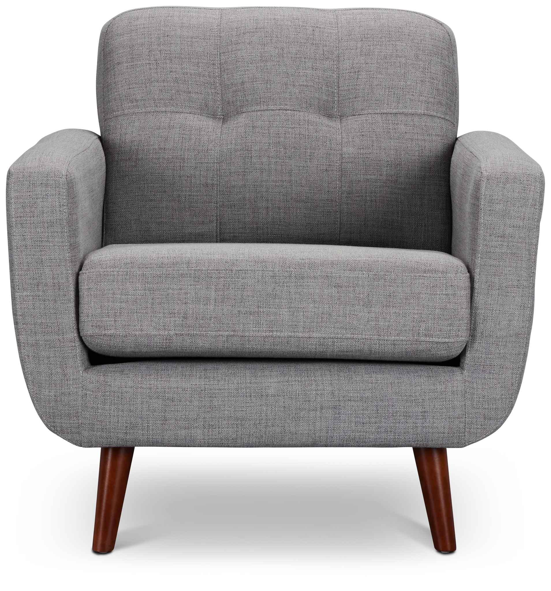 Raya Light Gray Fabric Chair