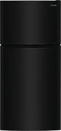 Frigidaire 2045 Series Black Top Freezer Refrigerator