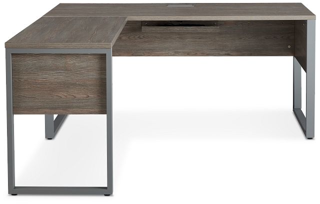 Clark Gray 47" Return Desk