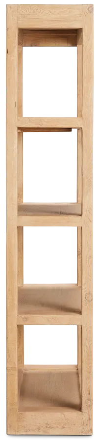 Diara Light Tone Bookcase