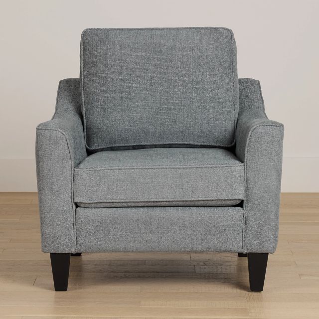 Cory Blue Fabric Chair