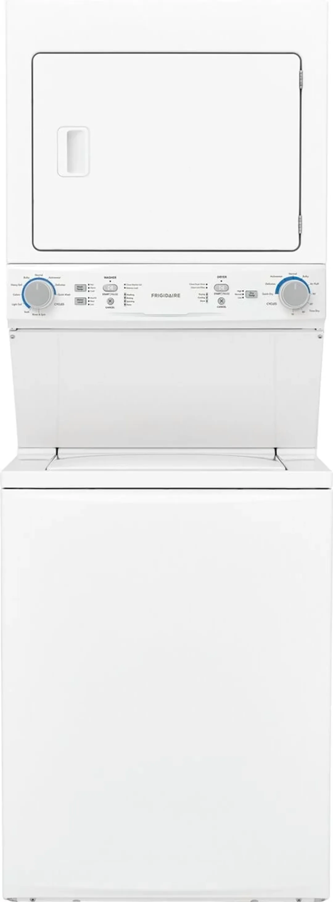 Frigidaire 7522 Series White Electric Laundry Center