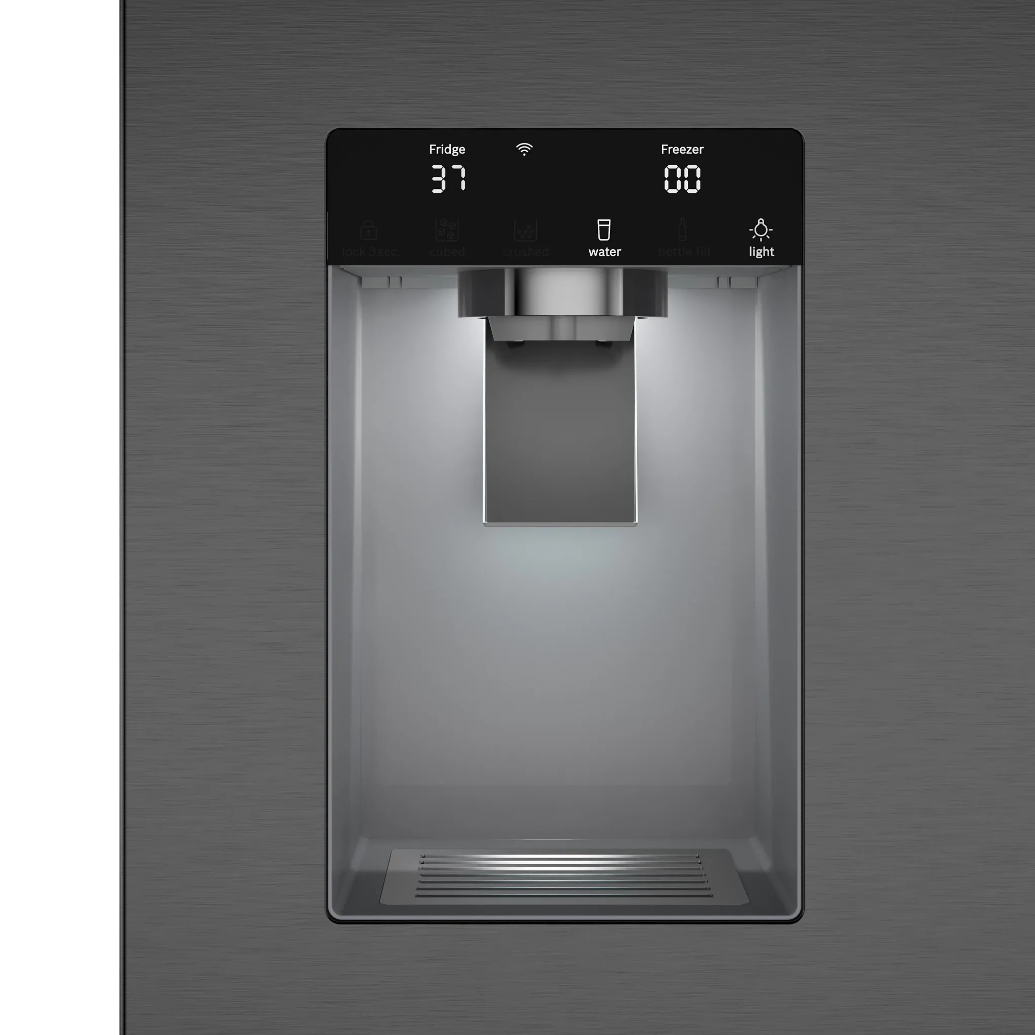 Bosch 500 Series Black 36" French Door Refrigerator