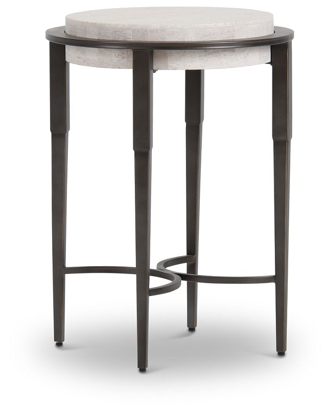 Barclay Beige Accent Table