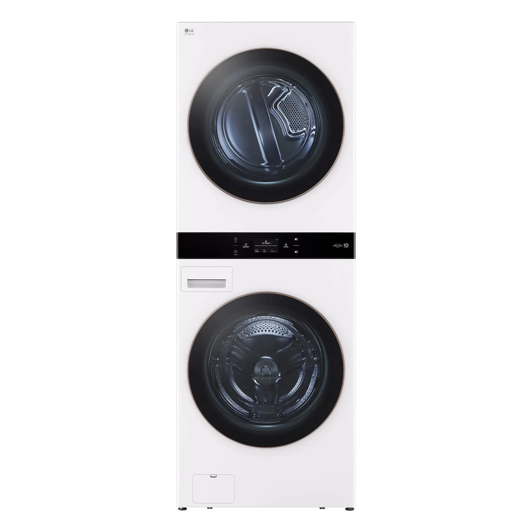 Lg 50 Series White Gas Laundry Center