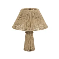 Four Hands Bali Beige Woven Table Lamp