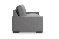 Edgewater Revenue Gray 84" Sofa W/ 2 Cushions