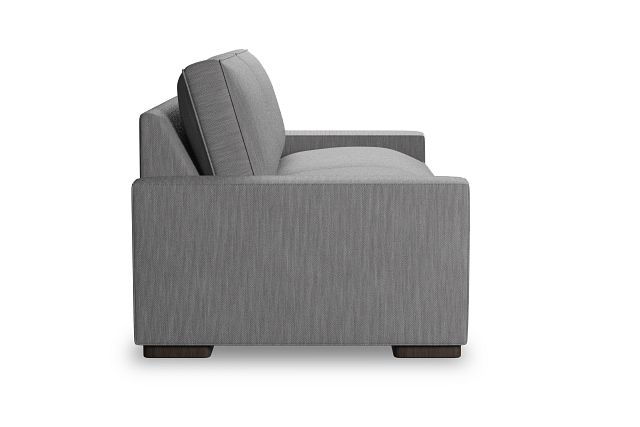 Edgewater Revenue Gray 84" Sofa W/ 2 Cushions