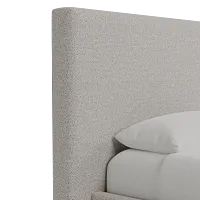 Grayton Gellar 54" Upholstered Platform Bed