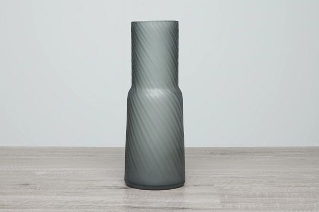 Glenview Dark Gray Medium Vase