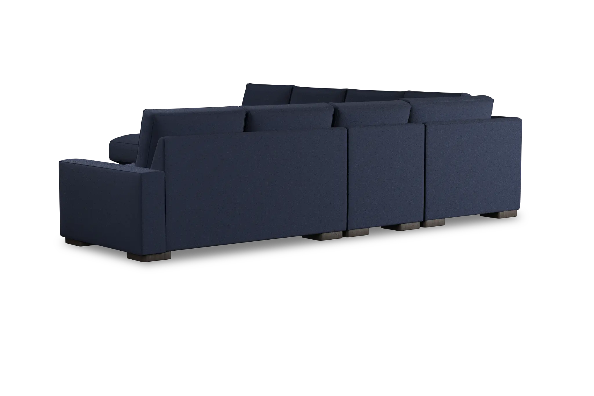 Edgewater Peyton Dark Blue Large Left Chaise Sectional Edgewater Peyton Dark Blue Large Left Chaise Sectional