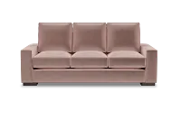 Edgewater Joya Light Pink 84" Sofa W/ 3 Cushions