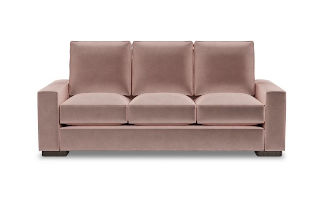 Edgewater Joya Light Pink 84" Sofa W/ 3 Cushions