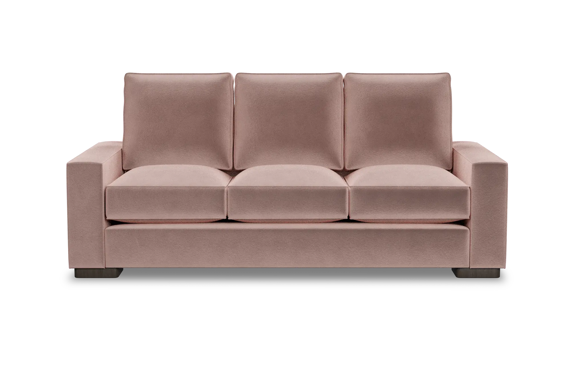 Edgewater Joya Light Pink 84" Sofa W/ 3 Cushions Edgewater Joya Light Pink 84" Sofa W/ 3 Cushions