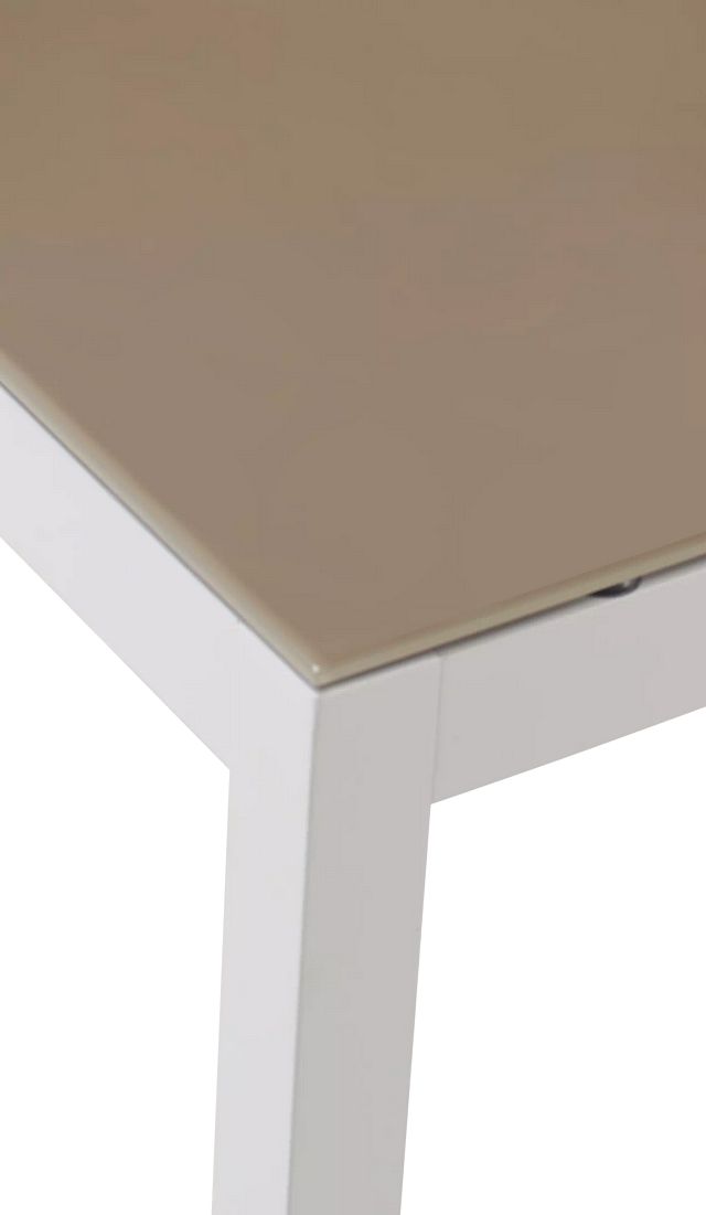 Aventura Champagne 63" Rectangular Table