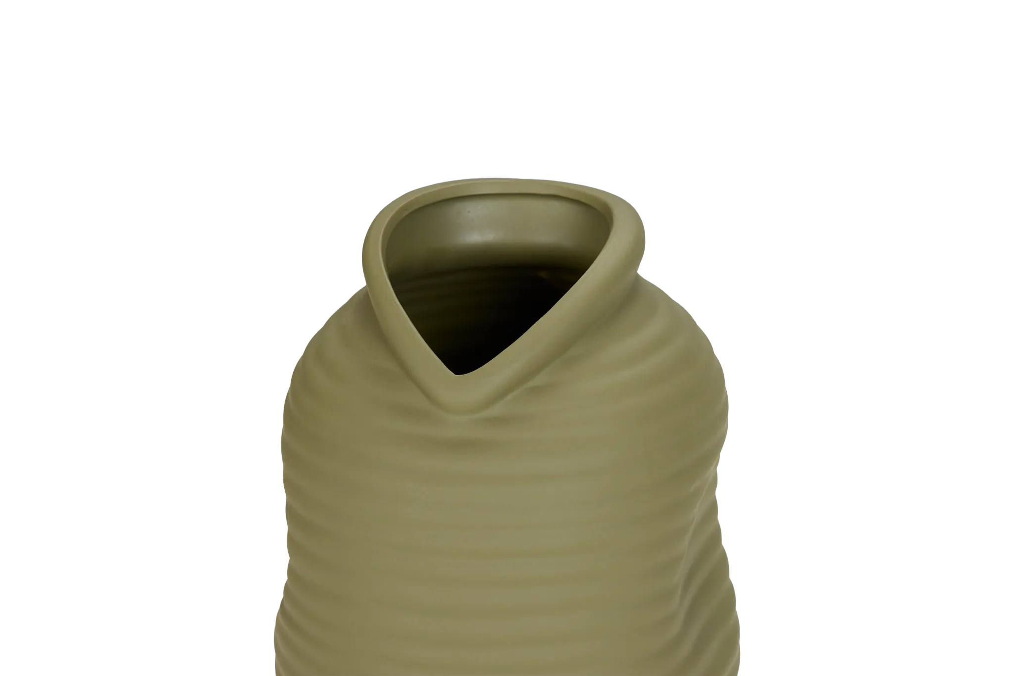 Orla Dark Green Medium Vase