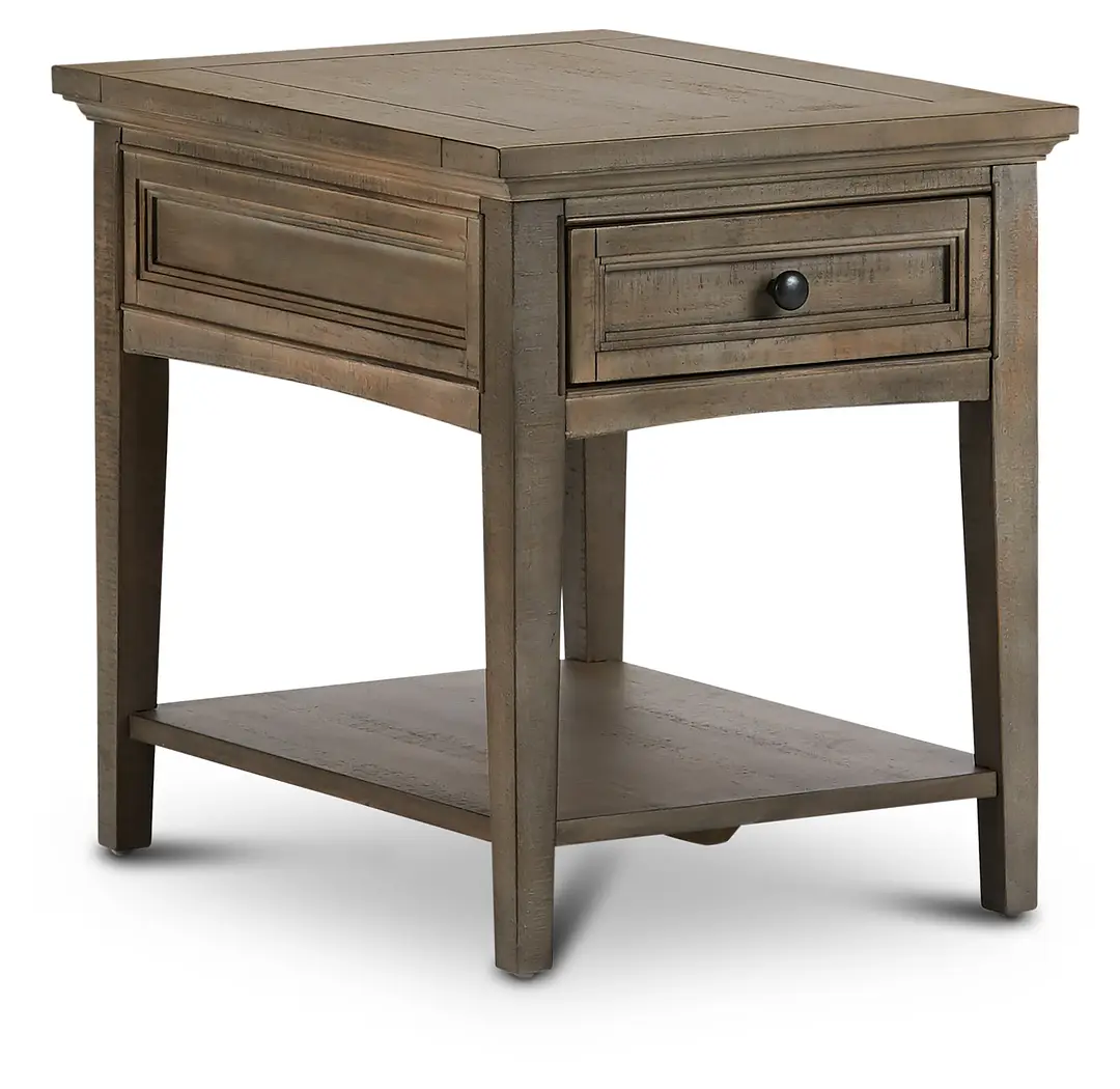 Heron Cove Light Tone Rectangular End Table Heron Cove Light Tone Rectangular End Table