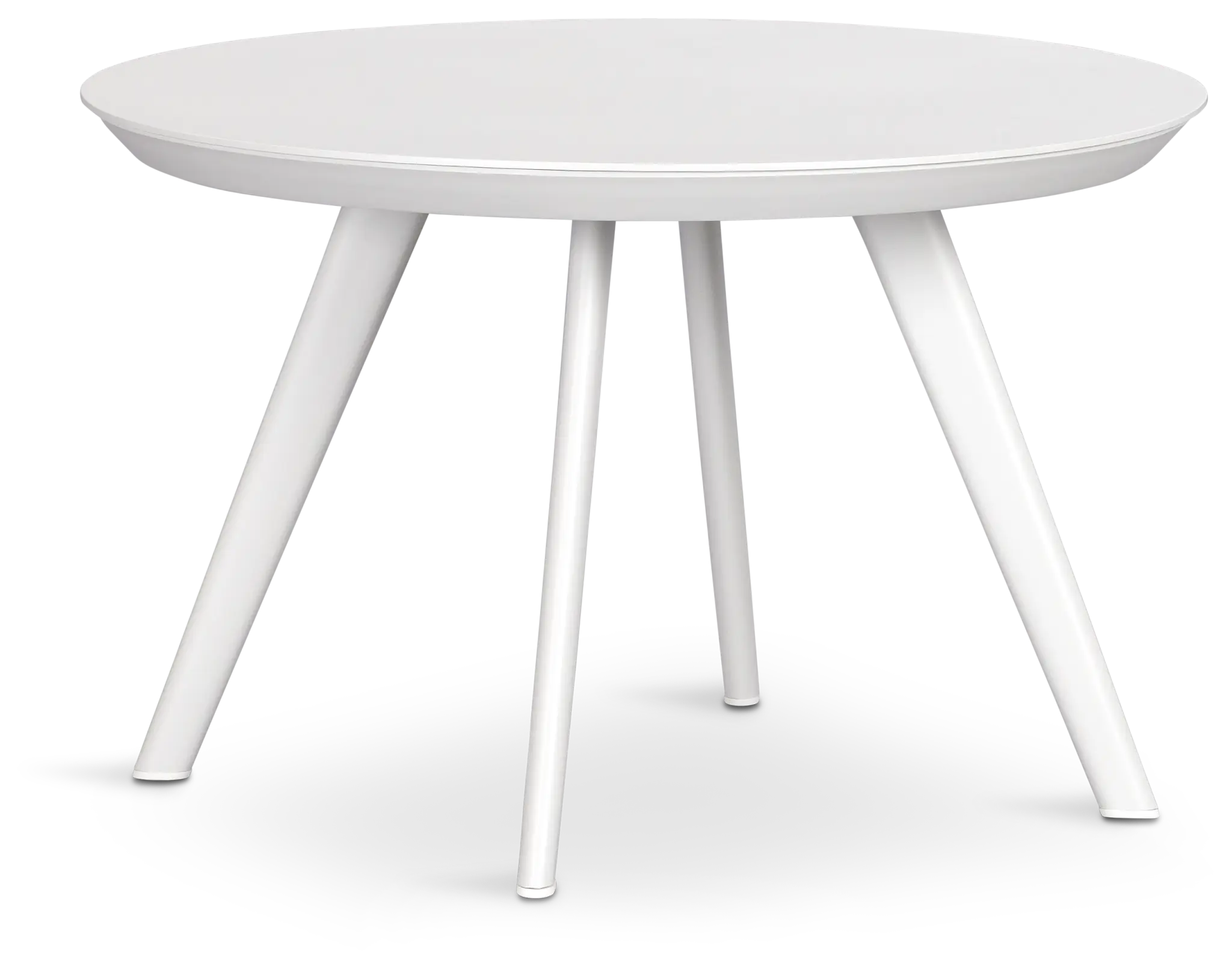 Malaga White Round Coffee Table Malaga White Round Coffee Table