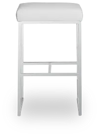 Miami Whitefabric 30" Stool