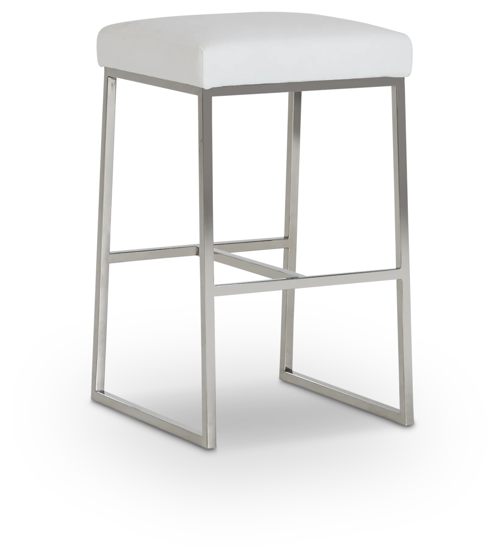 Miami Whitefabric 30" Stool