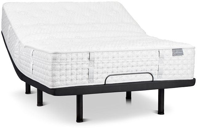 Aireloom Timeless Odyssey Streamline Firm Plus Adjustable Mattress Set