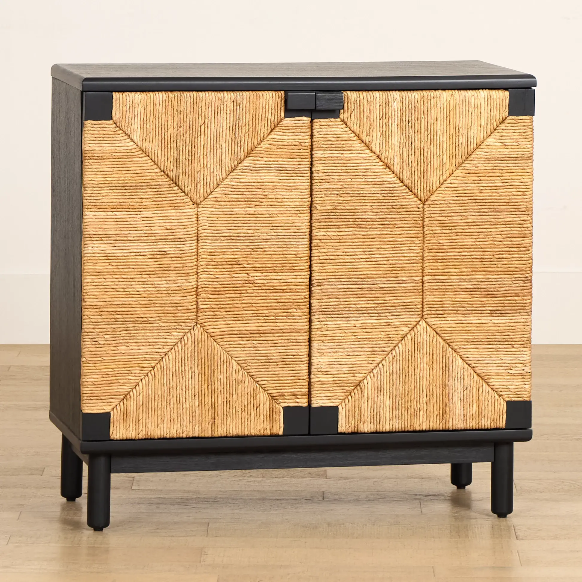 Kate Black Two-door Cabinet Kate Black Two-door Cabinet