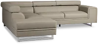 Drew Gray Micro Left Chaise Sectional